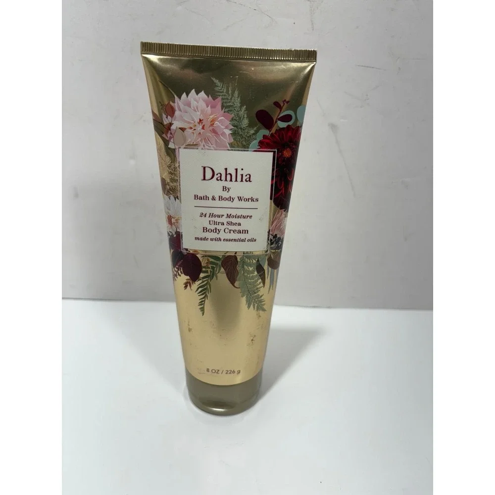 Bath & Body Works Dahlia 24 Hour Moisture Ultra Shea‎ Body Cream 8 oz